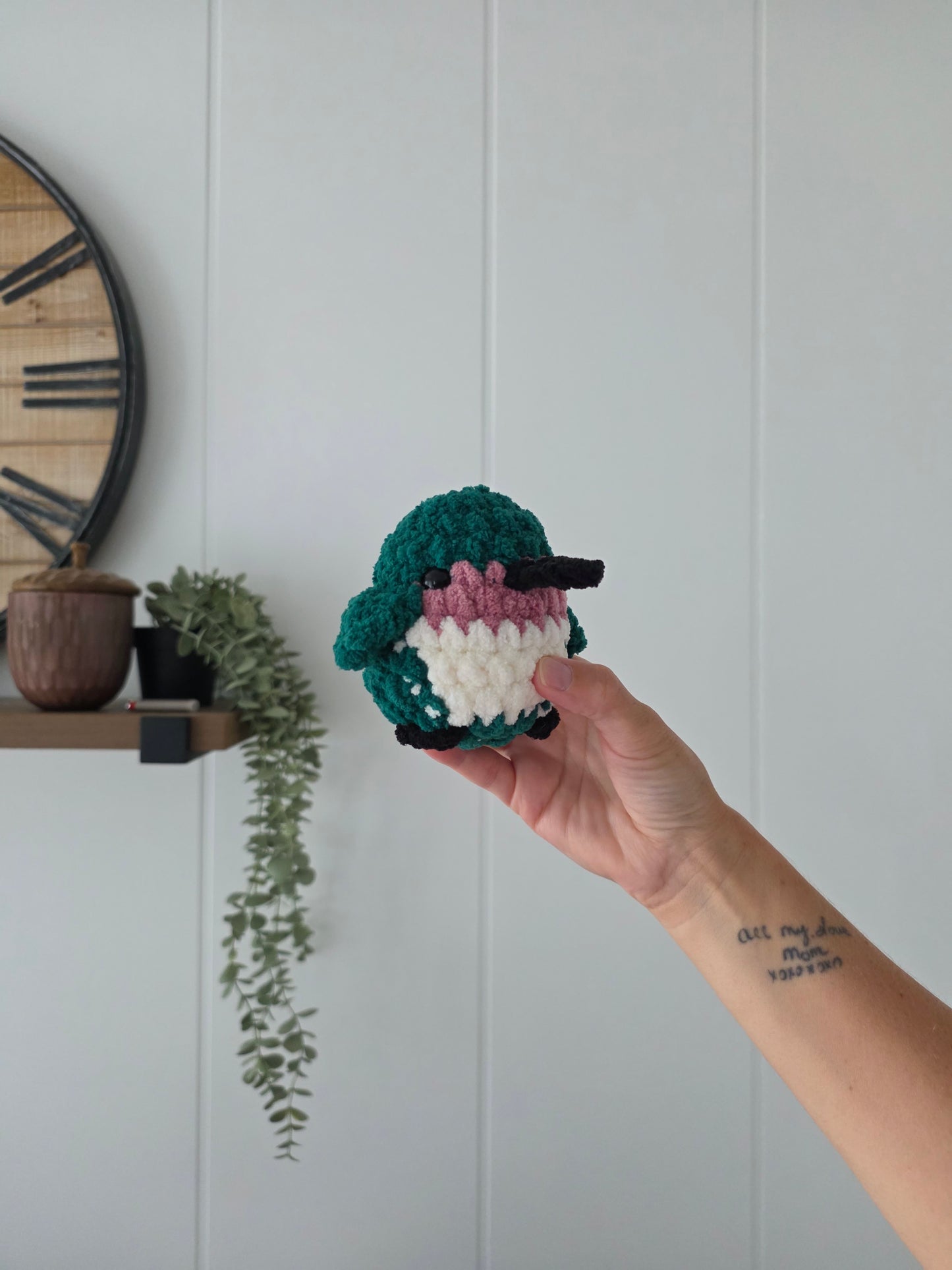 Hummingbird Chubby Mini Buddy (Crochet Pattern)