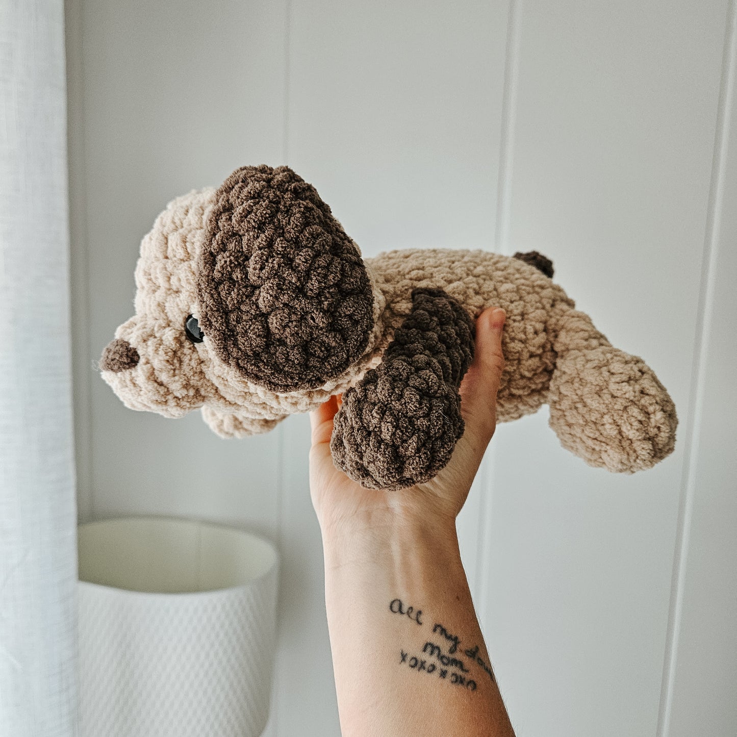 Muppy the Puppy Belly Bud (Crochet Pattern)