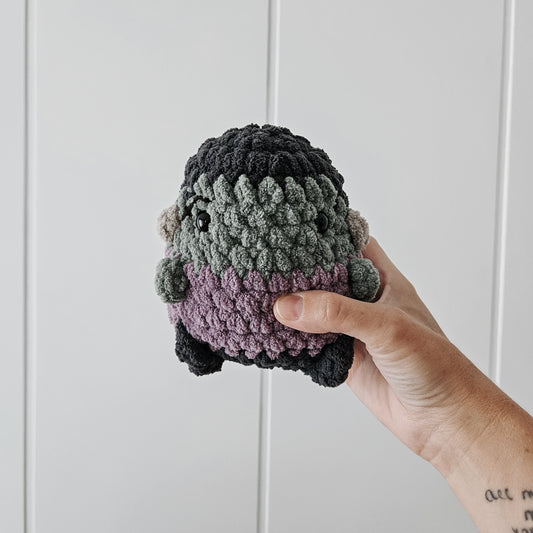 Frankenstein Chubby Buddy (Crochet Pattern)