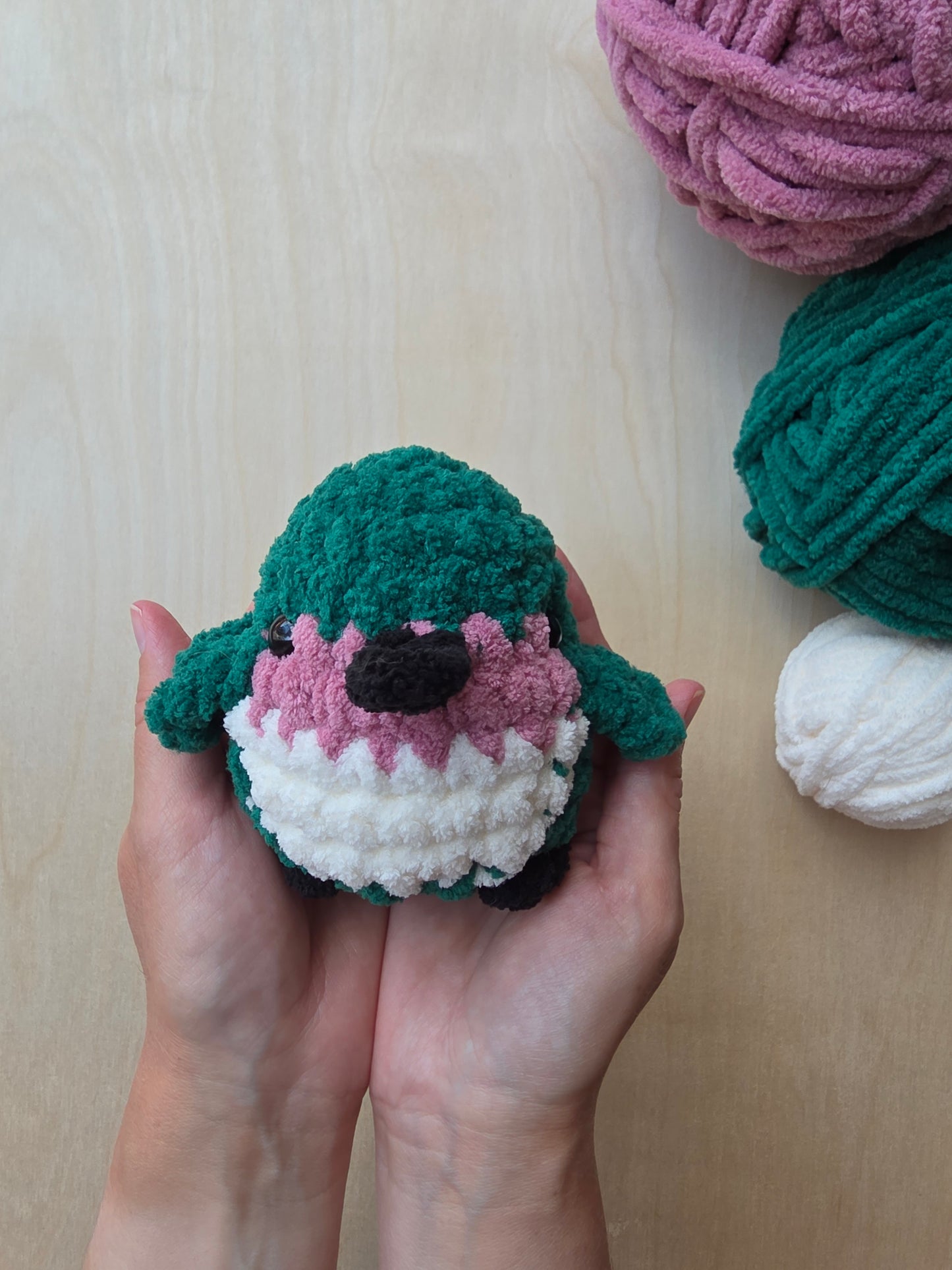 Hummingbird Chubby Mini Buddy (Crochet Pattern)