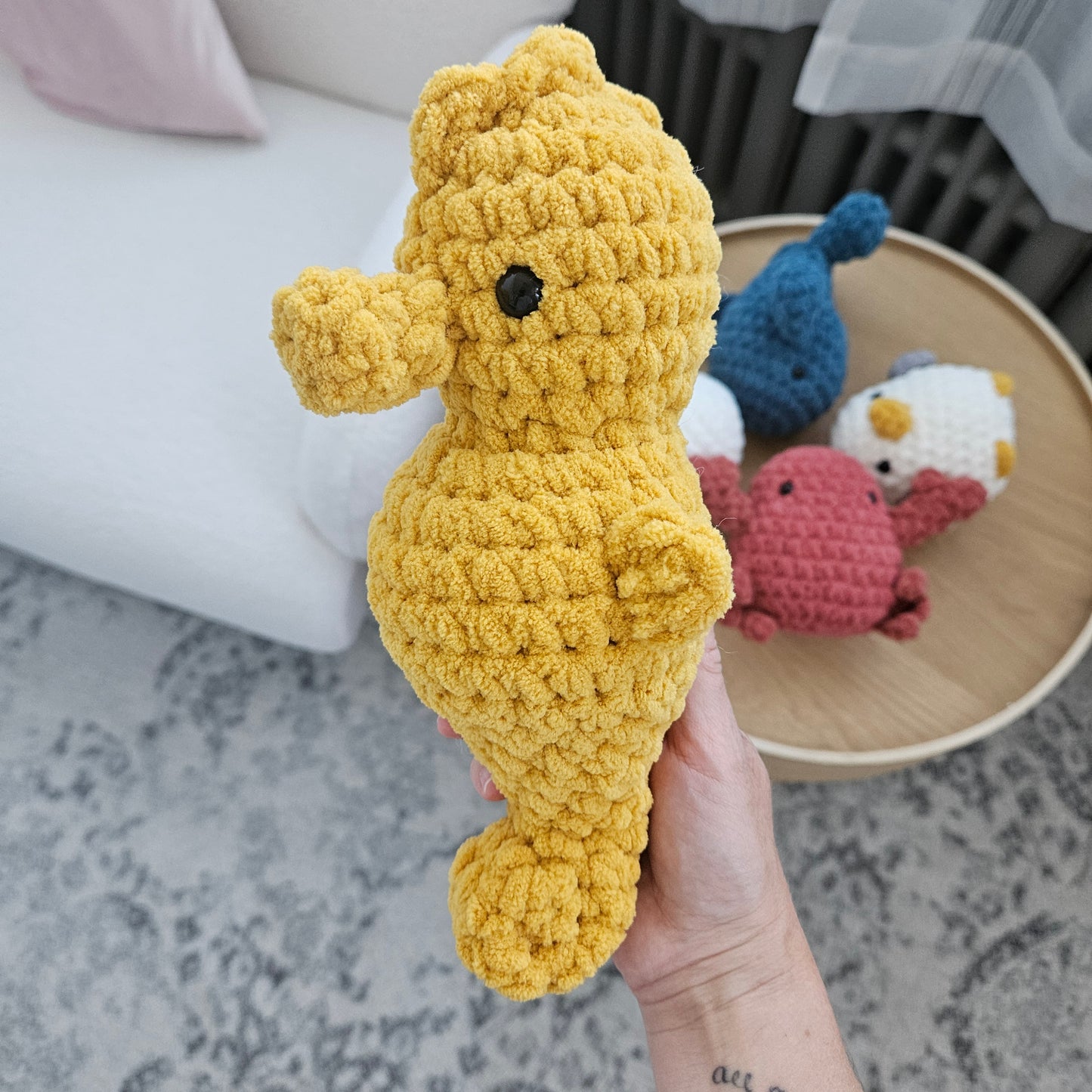 Seahorse Chubby Buddy (Crochet Pattern)