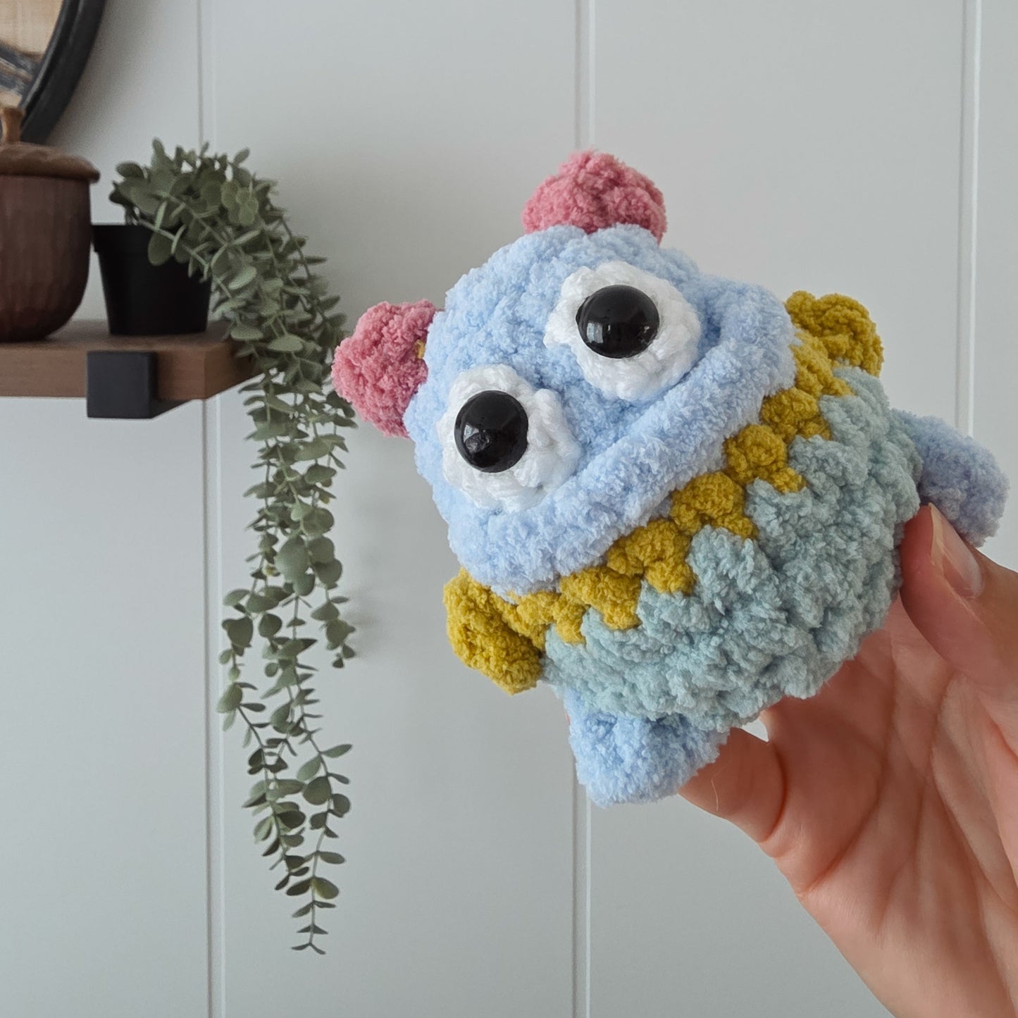 Monster Chubby Mini Buddy (Crochet Pattern)
