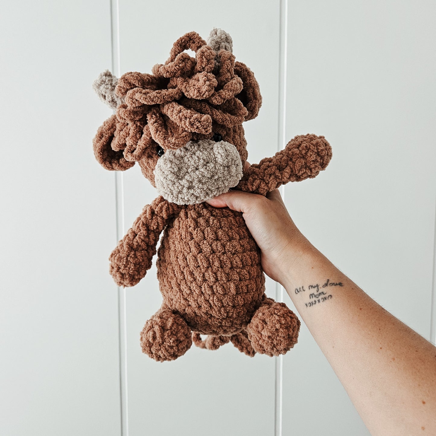 Hicks the Highland Stuffie (Crochet Pattern)