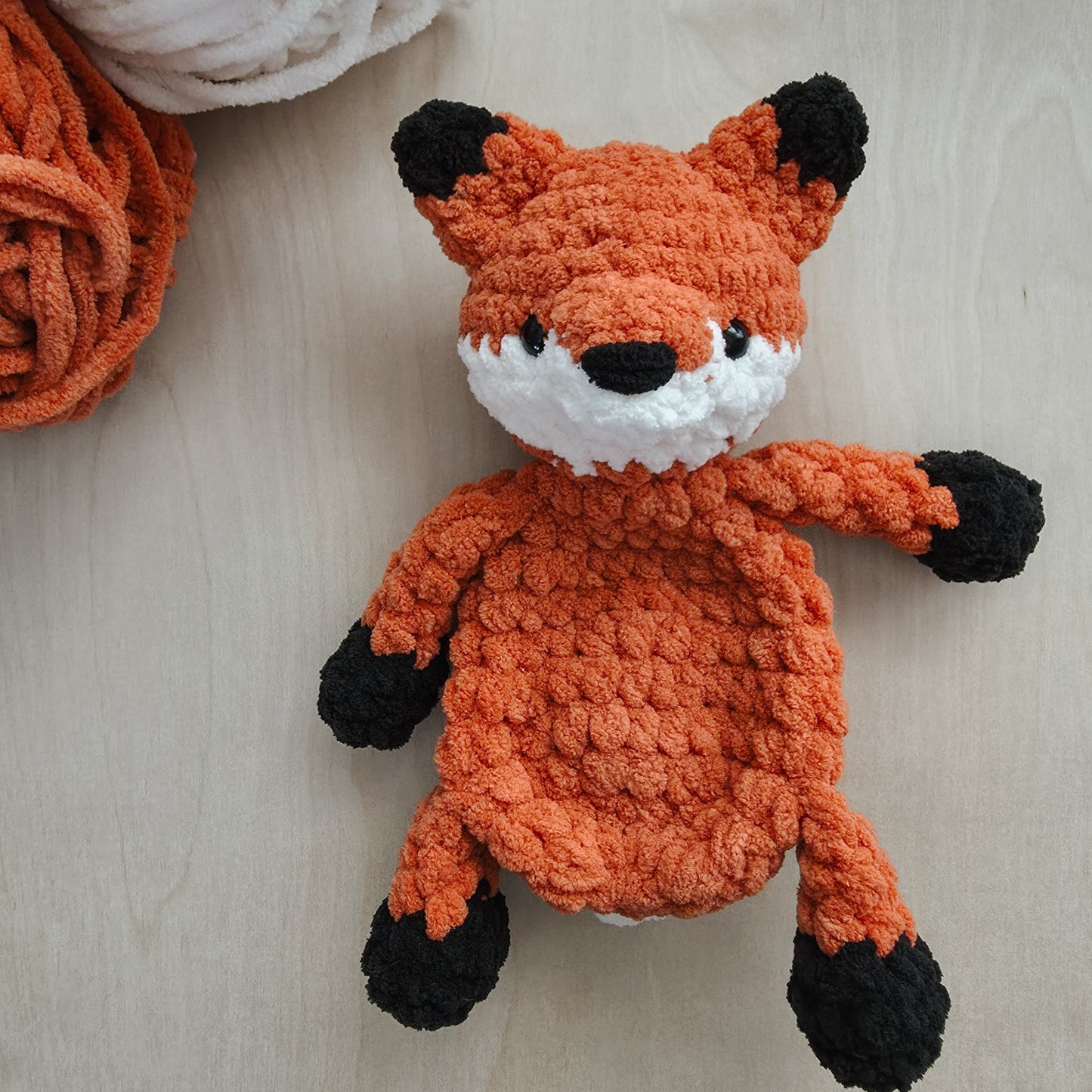 Fergus the Fox Snuggler (Crochet Pattern)